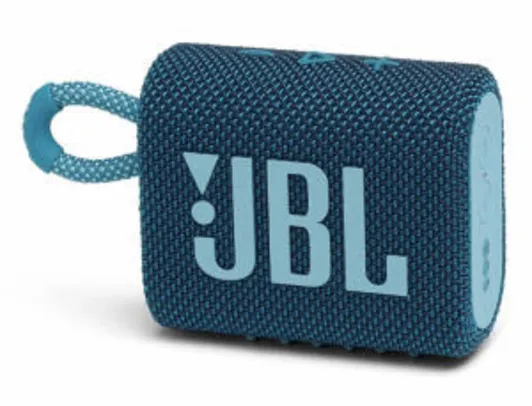 Caixa de Som Portátil JBL Harman Azul R$229
