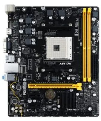 PLACA MÃE BIOSTAR PRO A320MH DDR4 AM4 +  CPU AMD RYZEN 7 1700 3.0GHZ + GEFORCE GTX 1050 TI + MEMÓRIA CRUCIAL BALLISTIX 8GB 2400MHZ | R$1.499
