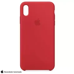 Capa Protetora para iPhone XS Max em Silicone Vermelha - Apple - MRWH2ZM  [Links na descrição]