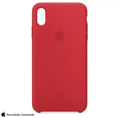 Capa Protetora para iPhone XS Max em Silicone Vermelha - Apple - MRWH2ZM  [Links na descrição]