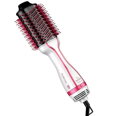 Escova Secadora Gama Glamour Pink Brush 3D 127V