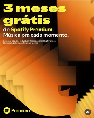 3 MESES Spotify Premium GRÁTIS 