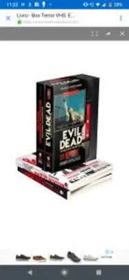 Livro - Box Terror VHS: Evil Dead + O Massacre da Serra Elétrica