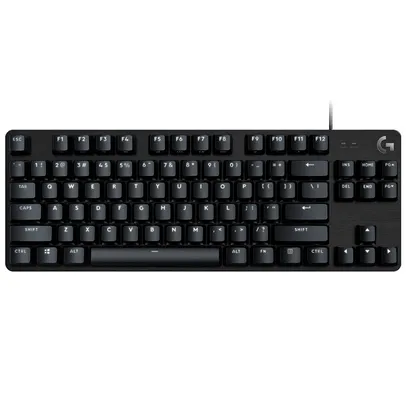 Teclado Mecânico Gamer Logitech G G413 TKL SE, LED Branco, Anti-Ghosting, US, Preto - 920-010442