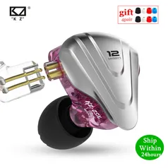 Fone de Ouvido KZ ZSX Terminator Metal Headset Music Sport