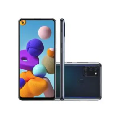 Smartphone Samsung Galaxy A21s 64GB | R$ 1149
