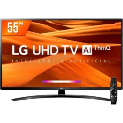 [R$1.508 AME+PRIME] Smart TV LED 55 Ultra HD 4K LG 55UM761C PR ThinQ | R$1.886