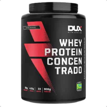 Foto do produto Dux Nutrition Whey Protein Concentrado 900g (Sem Sabor)