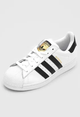 Tênis adidas Originals Superstar Branco/Preto