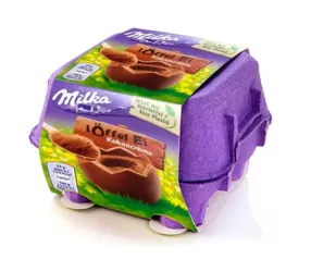 Chocolate Milka Ovo de Colher Creme de Cacau 136g