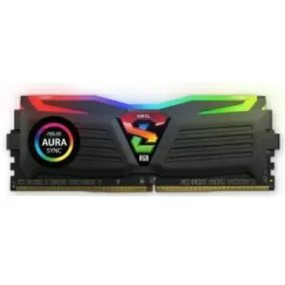 MEMÓRIA DDR4 GEIL SUPER LUCE RGB 8GB 3000MHZ GLS48GB3000C16ASC