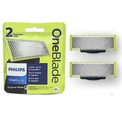 [SELECIONADOS / BOLETO / REC] Lâminas de Reposição Originais Philips OneBlade - 2 Unidades 