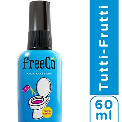 [Prime - Recorrência] Bloqueador De Odores Sanitarios Freecô Tutti Frutti 60 Ml, Freeco, 60 Ml | R$9