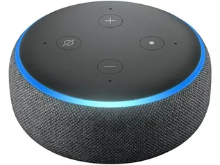 [Fast Shop] Echo Dot (3ª Geração): Smart Speaker com Alexa - Cor Preta