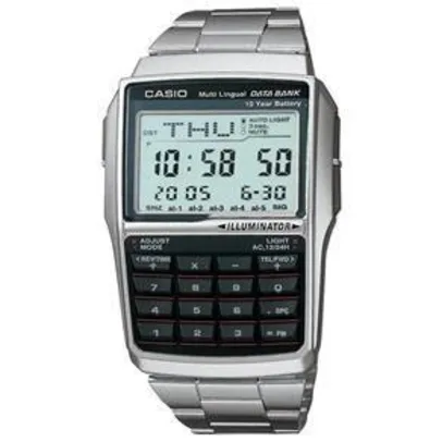 Relógio Masculino Digital Casio DBC32D1ADF - Prata
