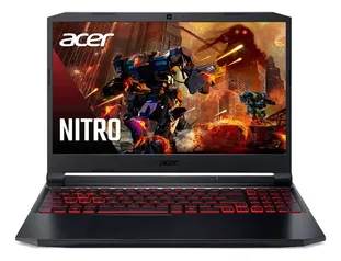 Notebook Gamer Acer Nitro 5 8gb i5 11400H RTX 3050 512gb SSD 15,6'' W11 