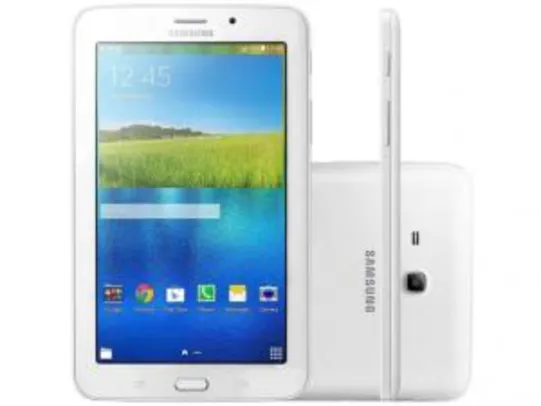 Tablet Samsung Galaxy Tab E 8GB 7” Wi-Fi - Android 4.4 Proc. Quad Core Câmera Integrada - R$400