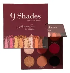 Paleta De Sombras 9 Shades 30,6g - Mariana Saad By Oceane