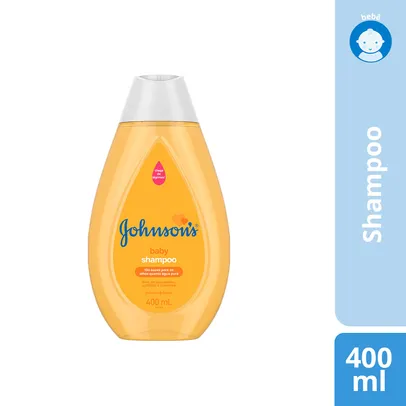 [R$ 13,43 levando 2]  Shampoo 400ml Johnsons Baby Regular