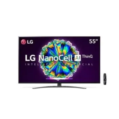 (App + PIX) Smart TV LED 55'' LG 55NANO86 Ultra HD 4K NanoCell IPS WiFi Bluetooth HDR | R$3163