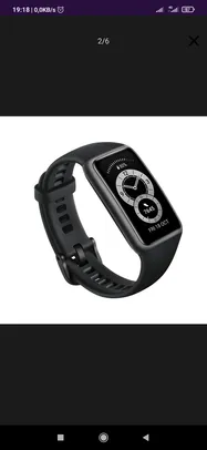 [AME R$182] Smartwatch Huawei Band 6, SpO2, Amoled