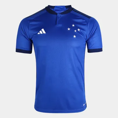 Camisa Cruzeiro I 23/24 s/n° Torcedor Adidas Masculina (P ao EEGG)