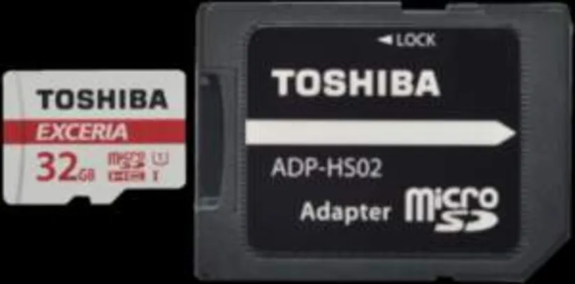 Cartão de Memória Toshiba Micro SD 32Gb Classe 10