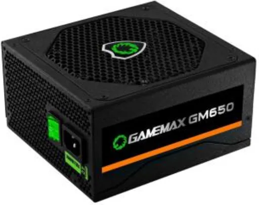Fonte GM650w Gamemax 80plus Bronze | R$320