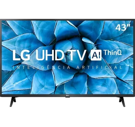 [CARTÃO SUB] Smart Tv 43" LG 43UN7300 4k UHD | R$1780