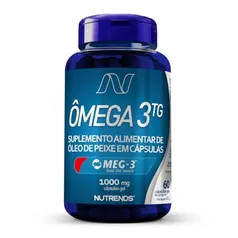 Ômega 3 Epa/Dha 1000Mg 60 Cápsulas, Nutrends