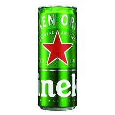 Cerveja Heineken Lager lata 250ml