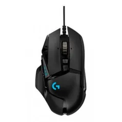 MOUSE GAMER LOGITECH G502 HERO RGB 16.000DPI, 910-005550 | R$ 280