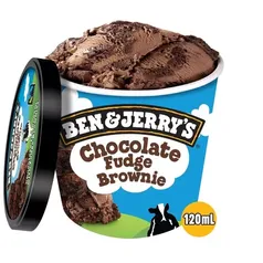 [AME SC R$ 10,36 ] Sorvete Ben&Jerrys Chocolate Fudge Brownie - 120ML 