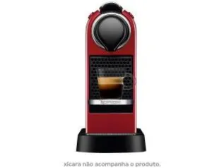 Cafeteira Expresso Citiz Cherry C113 Nespresso - de Cápsula Vermelho Cereja 19 Bar