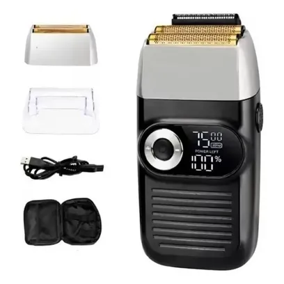 Foto do produto Barbeador Elétrico Máquina Shaver Hairstar Km-109 Bivolt