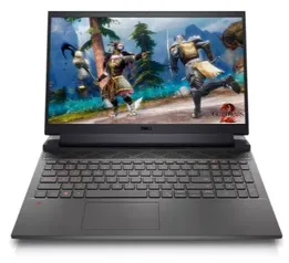 Notebook Gamer Dell G15 RAM 16GB 4800MHz RTX 3060 8GB i7-12700H SSD 512GB 15.6" 1080p 165Hz Windows