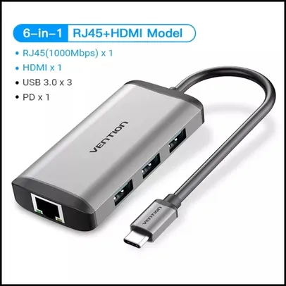 Vention USB C HUB Type C to USB 3.0 Dock Station USB C HDMI 