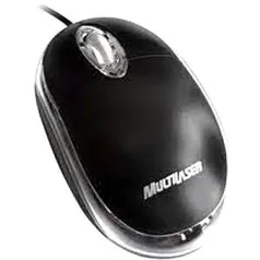 Mouse Óptico USB Classic Box Multilaser | R$9