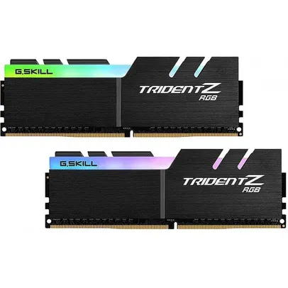 Memória DDR4 G.Skill Trident Z RGB, 16GB (2x8GB) 3600MHz, F4-3600C19D-16GTZRB