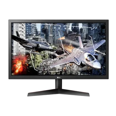 [NOVAS CONTAS] Monitor Gamer LG 23.6" Full HD, 144 Hz, 1ms, TN, FreeSync, 24GL600F