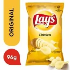 Batata Frita Lisa Clássica Lay's 96g (a partir de 6 unidades)