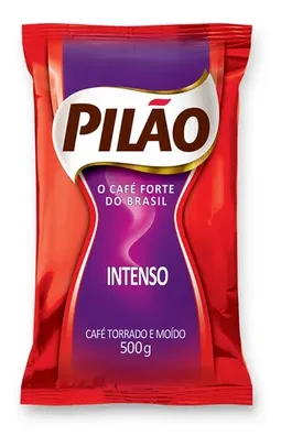 Café Pilão Torrado E Moído Intenso Almofada 500g