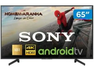 Smart TV 4K LED 65” Sony XBR-65X805G Android Wi-Fi - HDR Inteligência Artificial Conversor Digital