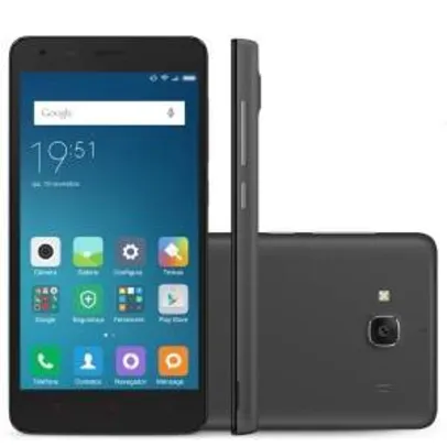 [Extra] Smartphone Xiaomi Redmi 2 Pro Cinza Escuro com Android, Dual Chip, Tela de 4,7", Câmera 8MP, 4G, 2GB de RAM, 16GB e Processador Quad Core de 1.2Ghz por R$ 699