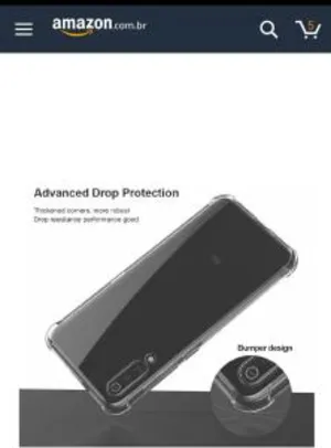 Capa Antishock Anti Impacto Para Xiaomi Mi 9 Transparente | R$5