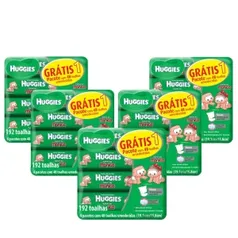 960 Lenços Umedecidos Huggies Turma da Mônica Classic - R$99