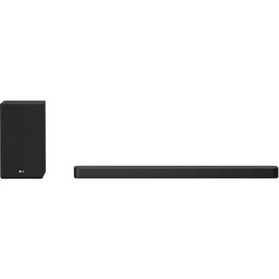 SoundBar LG Sn8yg Bluetooth 440W com 3.1.2 Canais USB Google Assistente DTS X Dolby Atmos