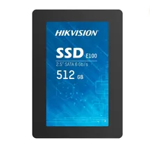 SSD Hikvision E-100 512GB , SATA III Leitura 560MBs e Gravação 510MBs, HS-SSD-E100-512GB