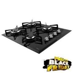 Cooktop 4 Bocas Philco Acendimento Automático Preto Bivolt - R$ 269,90