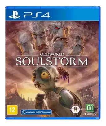 Jogo Oddworld Soulstorm Ps4 (Mídia Física)